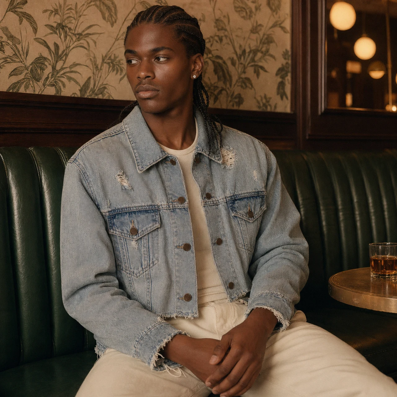 Jacket — lifestyle generation in urban canvas